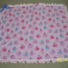 Pink ducky blanket