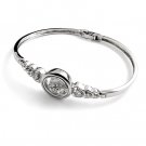24406-Sterling silver bangel