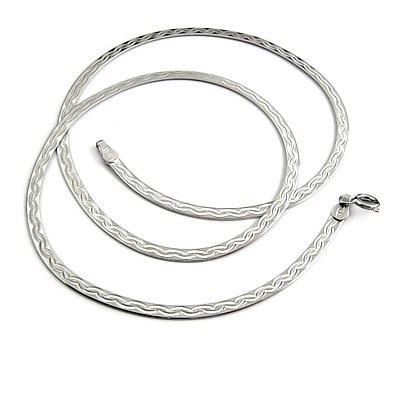 24527-men's sterling silver necklace