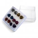 24551- resin with alloy earring