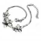 24705-sterling silver platium plated with  rhinestoe  bracelet