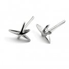 24730-sterling silver platium plated earring