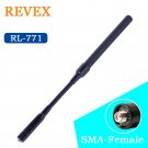 REVEX SMA-Female UHF VHF 144/430MHz Gooseneck CS Tactical Antenna Two Way Radio