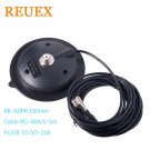 Nagoya RB-MJPR 160mm PL-259 Mount 5m RG-58 Coaxial Cable Super Gain Magnet Base