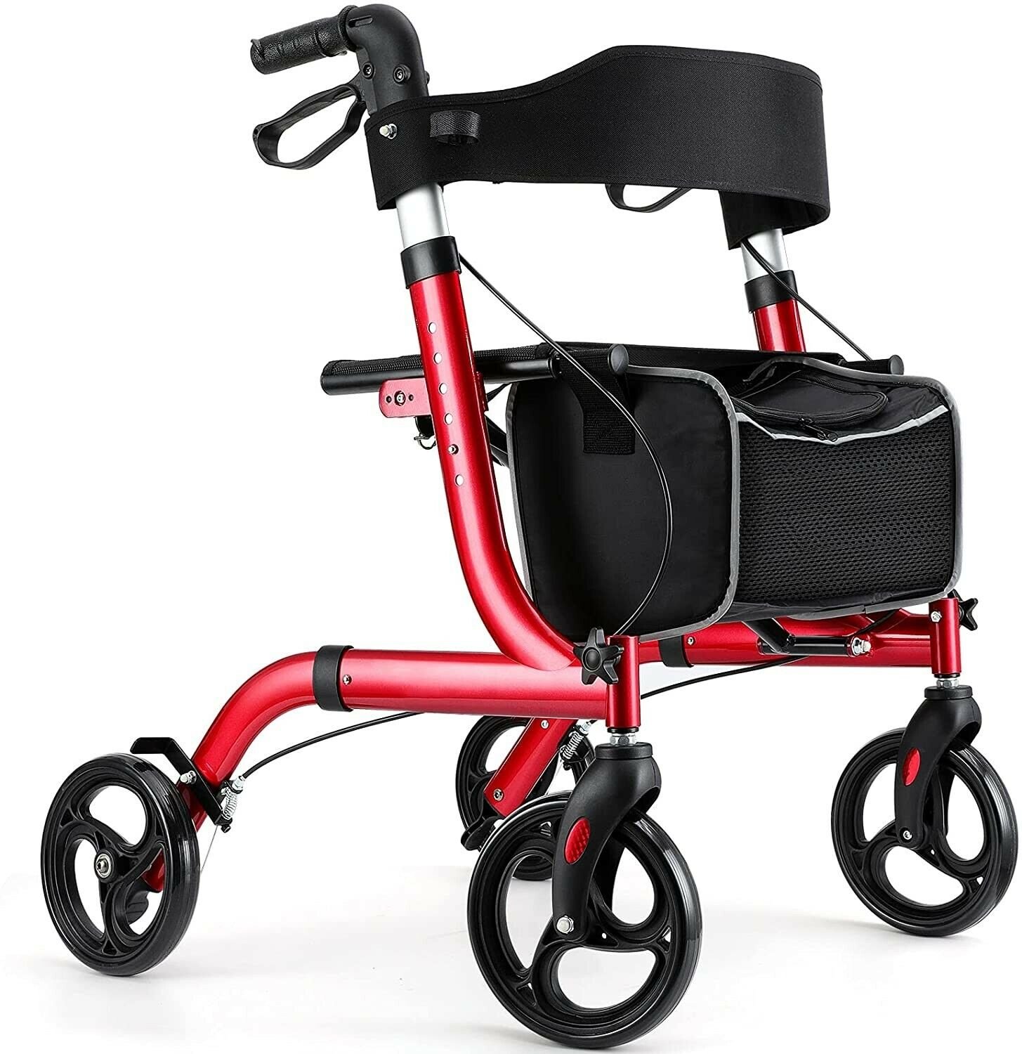 Healconnex Rollator Walkers for SeniorsFolding Rollator Walker with
