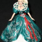 Holiday Barbie - Green/White dress ornament