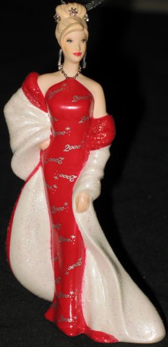 Barbie 2000 Porcelain Ornament