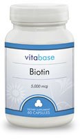 Biotin 5000 mcg- 60 Capsules