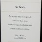 St Nicholas hallmark keepsake ornament