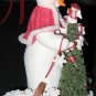 Decorating Snow Lady ornament