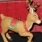 Ringing Reindeer ornament