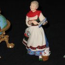 Lettera, Mrs. Claus, & Globus ornament set