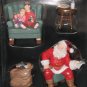 Santas Big Night ornament set