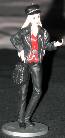Harley-Davidson Barbie ornament