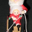 Winter Fun with Barbie and Kelly ornament