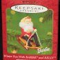 Winter Fun with Barbie and Kelly ornament