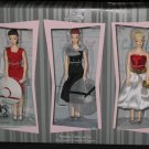 Fashion, Fun and Friendship ornament set