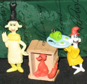 Green Eggs and Ham ornament