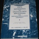 Finite Mathematics and Calculus with Applications for NEIU, 5th edition