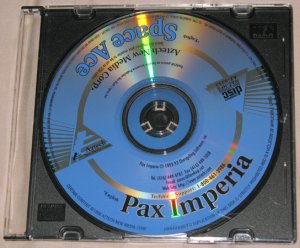 Space Ace + Pax Imperia- mac games