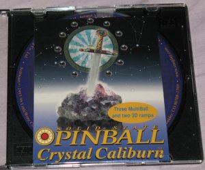 Crystal Caliburn Best Selling Pinball Game CD- Mac/Win
