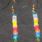 Summer Hawaiian Sparkle Dangle Earrings