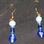 Blue Wish Genie dangle earrings