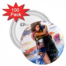 Yuna and Tidus hug--ffx/ff10-2.25 inch 100 Buttons