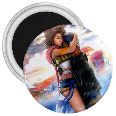 Yuna and Tidus hug--ffx/ff10-2.25 in. Magnet