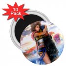 Yuna and Tidus hug--ffx/ff10-2.25 inch 10 Magnets