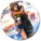 Yuna and Tidus--ffx/ff10--3 inch round magnet