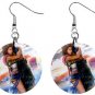 Yuna and Tidus hug--ffx/ff10--1 inch Button Earrings