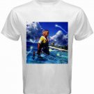 Warrior Tidus ffx/ff10--size medium white t shirt