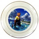 Warrior Tidus ffx/ff10--Porcelain Plate