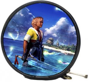 Warrior Tidus ffx/ff10--mini makeup bag