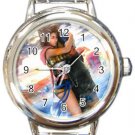 Yuna and Tidus--ffx/ff10--Round Italian Charm Watch