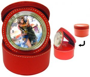 Yuna and Tidus--ffx/ff10-red Jewelry Case Clock