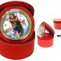 Yuna and Tidus--ffx/ff10-red Jewelry Case Clock