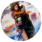 Yuna and Tidus--ffx/ff10--round shaped ornamen