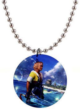 Warrior Tidus ffx/ff10--1 inch Button Necklace