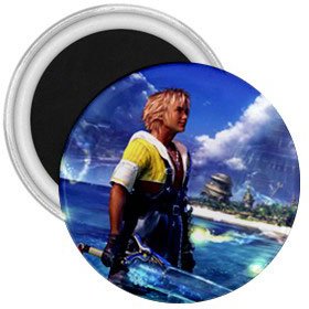 Warrior Tidus ffx/ff10--1.75 in. Magnet