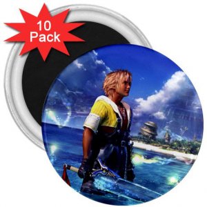 Warrior Tidus ffx/ff10--10-3 inch magnets