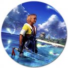 Warrior Tidus ffx/ff10--5 inch round magnet