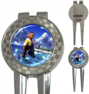 Warrior Tidus ffx/ff10--3-in-1 Golf Divot