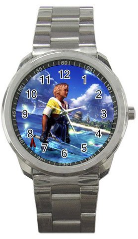 Warrior Tidus ffx/ff10--Sport Metal Watch