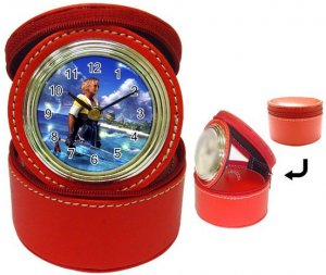 Warrior Tidus--ffx/ff10-red Jewelry Case Clock