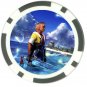 Warrior Tidus--ffx/ff10--10 black Poker Chip Card Guards