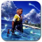 Warrior Tidus--ffx/ff10--4 rubber square coasters