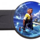 Warrior Tidus--ffx/ff10-round USB Flash Drive 2 GB