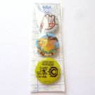 New Digimon Savers Data Squad Uniqlo Pin Badge 3pc Set 2005